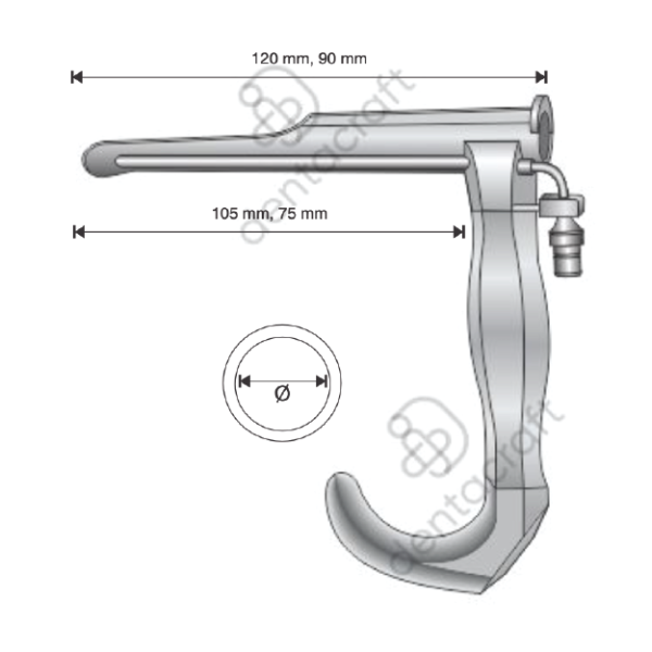 Jackson 120mm, 105mm, Ø12.5mm